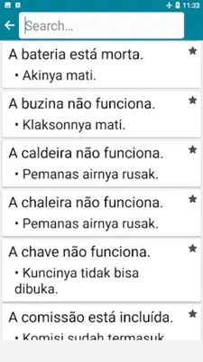 Indonesian - Portuguese android App screenshot 4