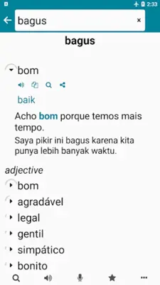 Indonesian - Portuguese android App screenshot 6